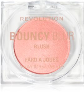 Revolution Bouncy Blur blush illuminateur teinte Light as a Cloud Peachy Pink 5.5 g